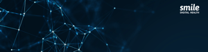 Dark Blue Abstract Technology LinkedIn Banner